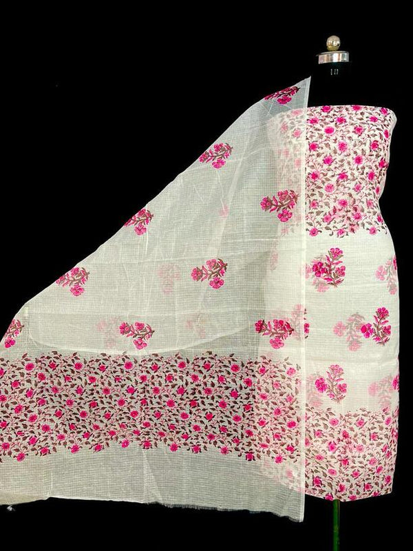 Soft Cotton Kota Doria hand made Dressmaterials